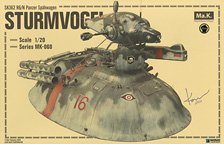 Wave SK362 R6/N Panzer Spahwagen Sturmvogel (Plastic model) hình ảnh 1