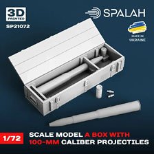 Spalah Box With 100mm Caliber Projectiles (Plastic model)