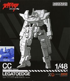Good Smile Company MODEROID SIDE:CC Legatoedge (Blue Ver.) (Plastic model)