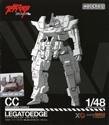Good Smile Company MODEROID SIDE:CC Legatoedge (Gray Primer-Like Ver.) (Plastic Model)