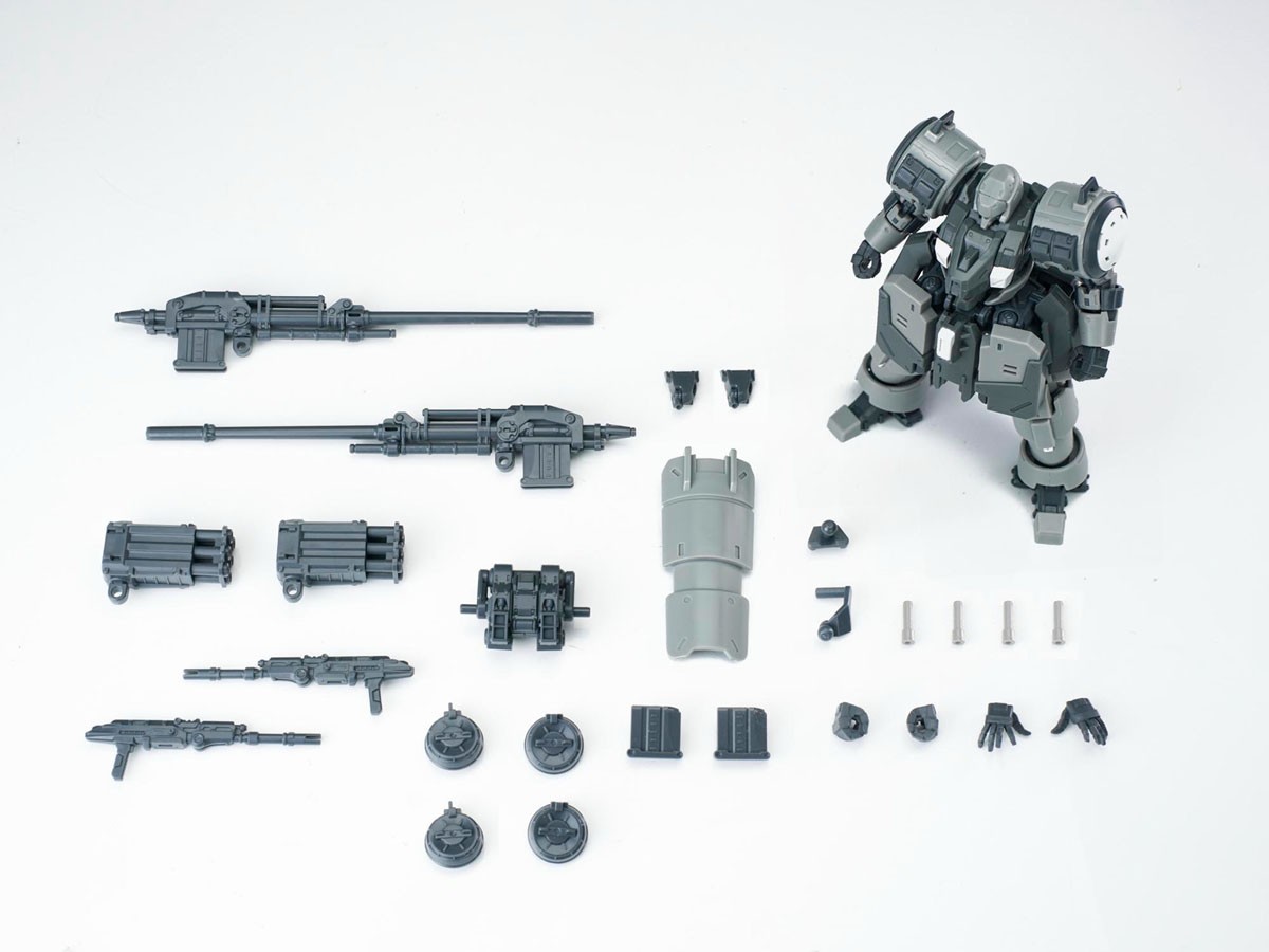 SHEIK MAINLAND Ultra Action Trooper Series Cannon ZAROV (Gray) (Plastic model) 圖片 3