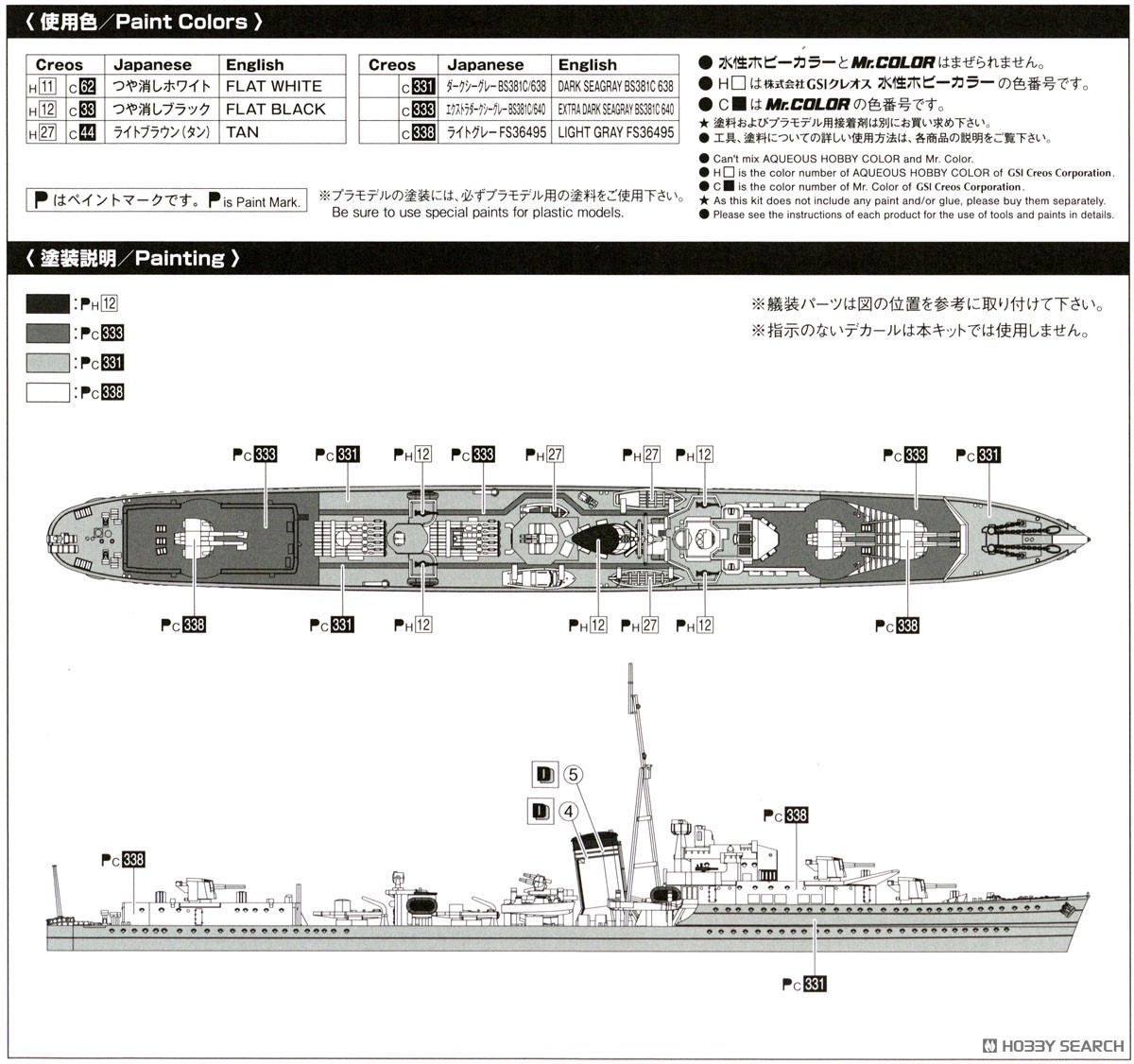 Aoshima HMS Jervis (Plastic model) image 6