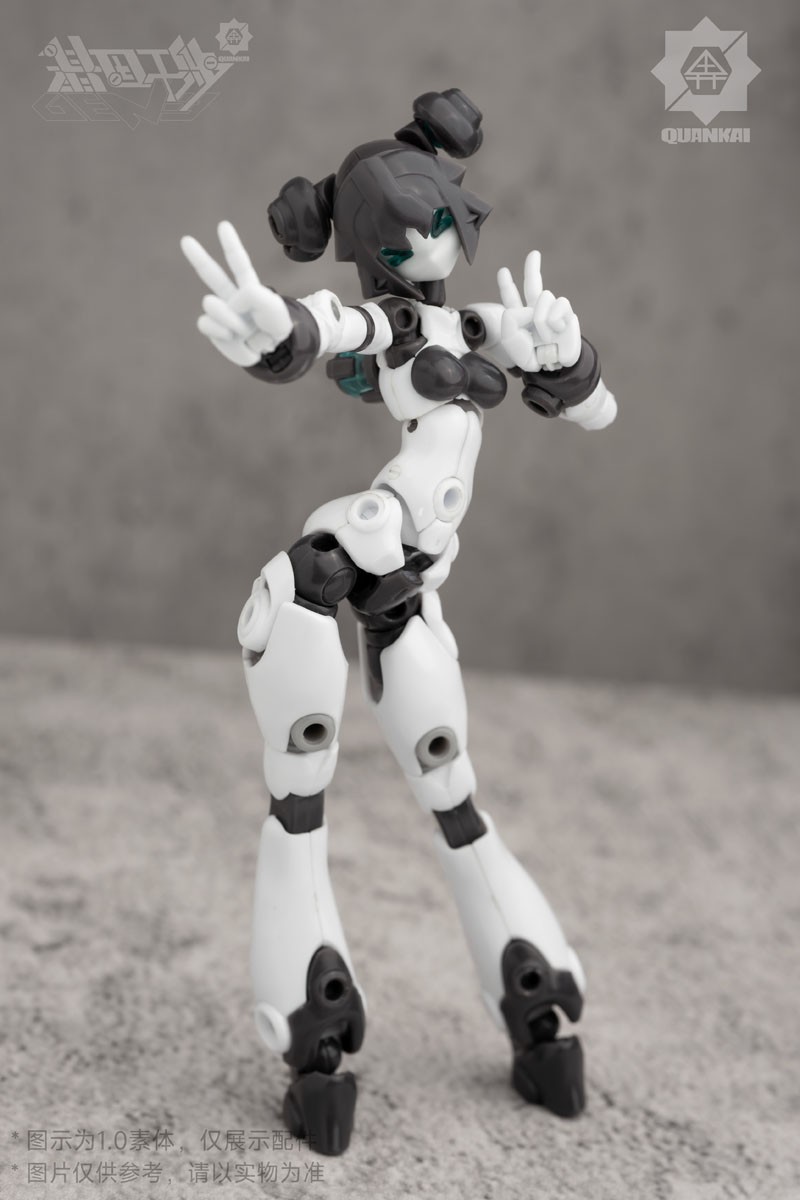 QUANKAI Studio Gene Interference Series QK-ST-002 1/12 Plastikmodellbausatz (Plastikmodell) Bild 5