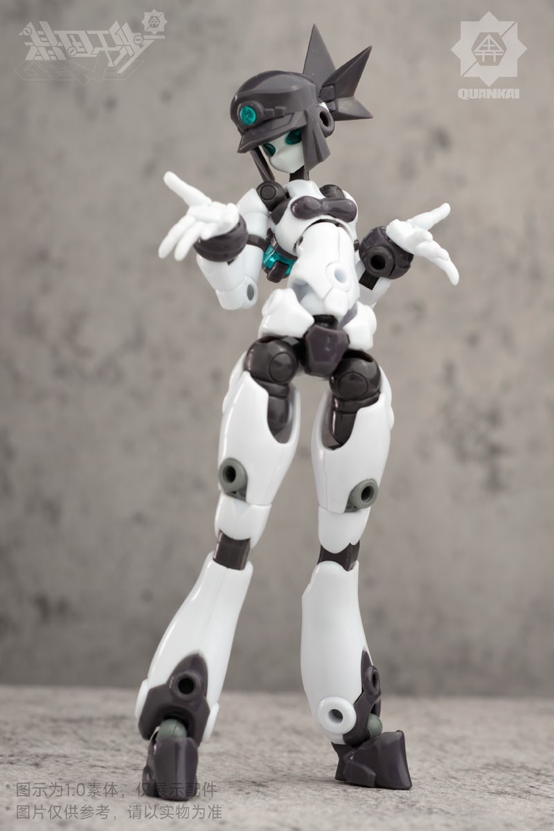 QUANKAI Studio Gene Interference Series QK-ST-002 1/12 Plastikmodellbausatz (Plastikmodell) Bild 7