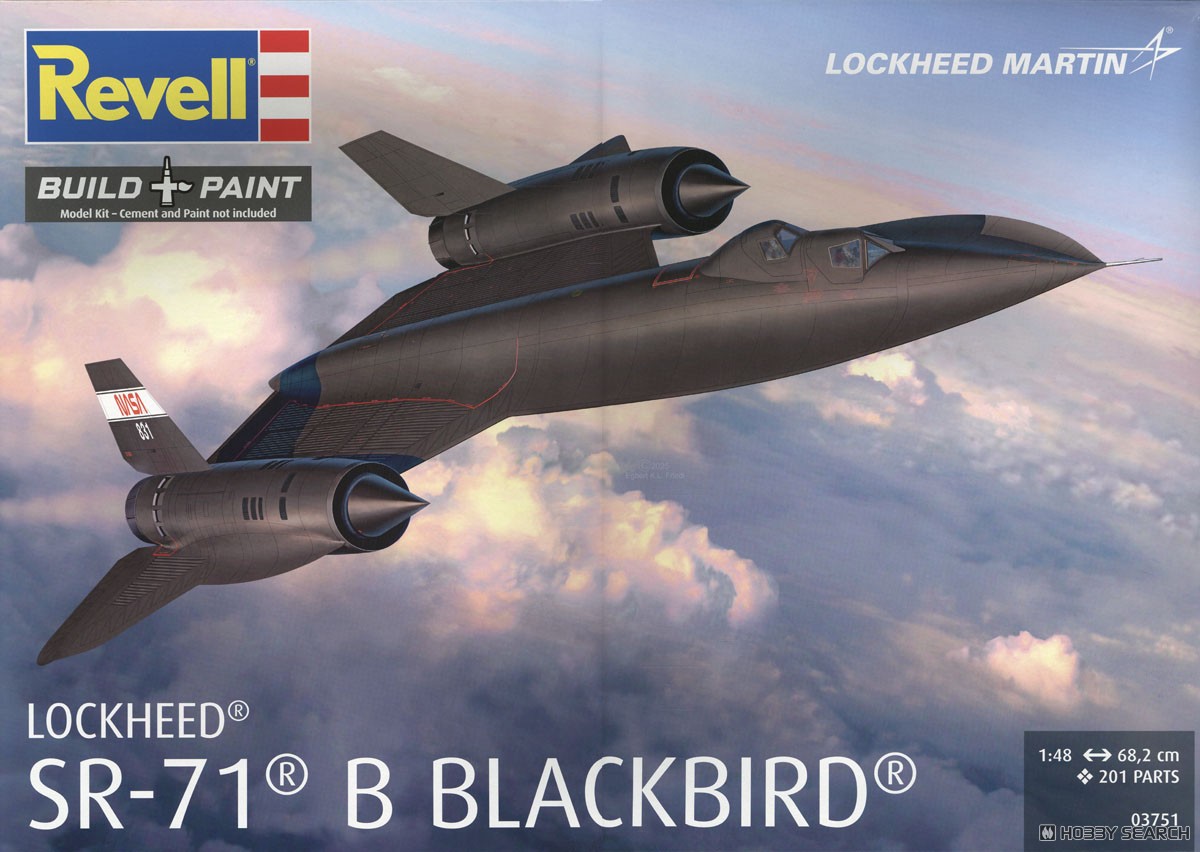 Revell (Germany) Lockheed SR-71B Blackbird (Plastic model) Bild 2