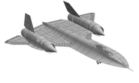 Revell (Germany) Lockheed SR-71B Blackbird (Plastic model) Bild 4