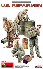 Mini Art U.S. REPAIRMEN (Plastic model)