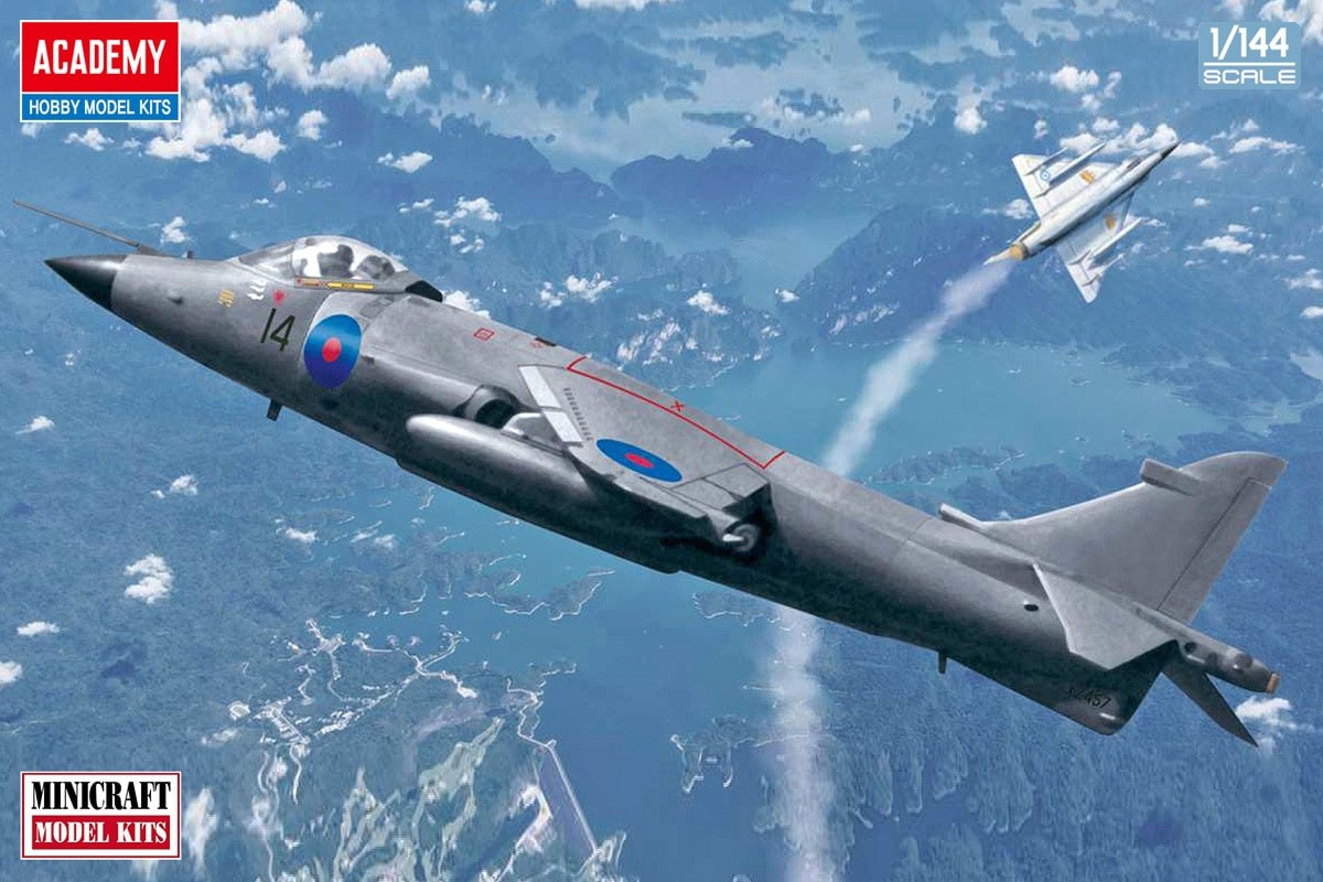 Academy Sea Harrier FRS.1 (Plastic model) image 3