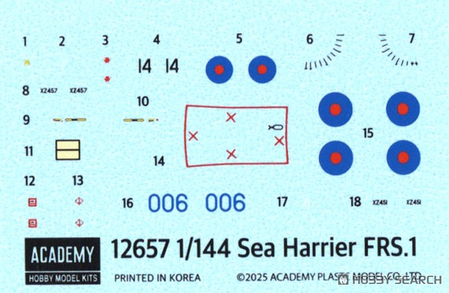 Academy Sea Harrier FRS.1 (Plastic model) image 5