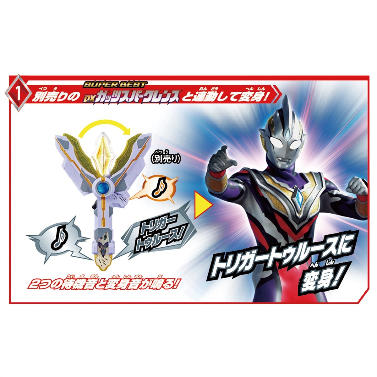 Bandai SUPER BEST DX Guts Hyper Key Type Change Set (Character Toy) Bild 4