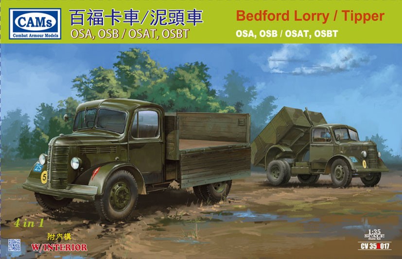 CAMs Bedford GS-OKD Dump Truck w/Interior gambar 2