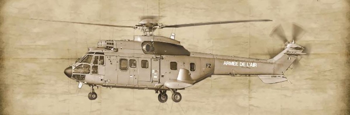 Italeri AS332 Super Puma Helicopter (Plastic model) hình ảnh 2