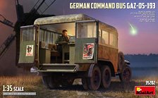 Mini Art German Command Bus GAZ-05-193 (Plastic model) imagen 1