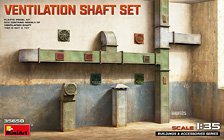 Mini Art Ventilation Shaft Set (Plastic model)