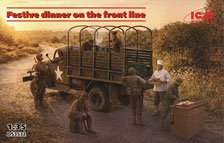 ICM G7117 Festive dinner on the front line (Plastic model)