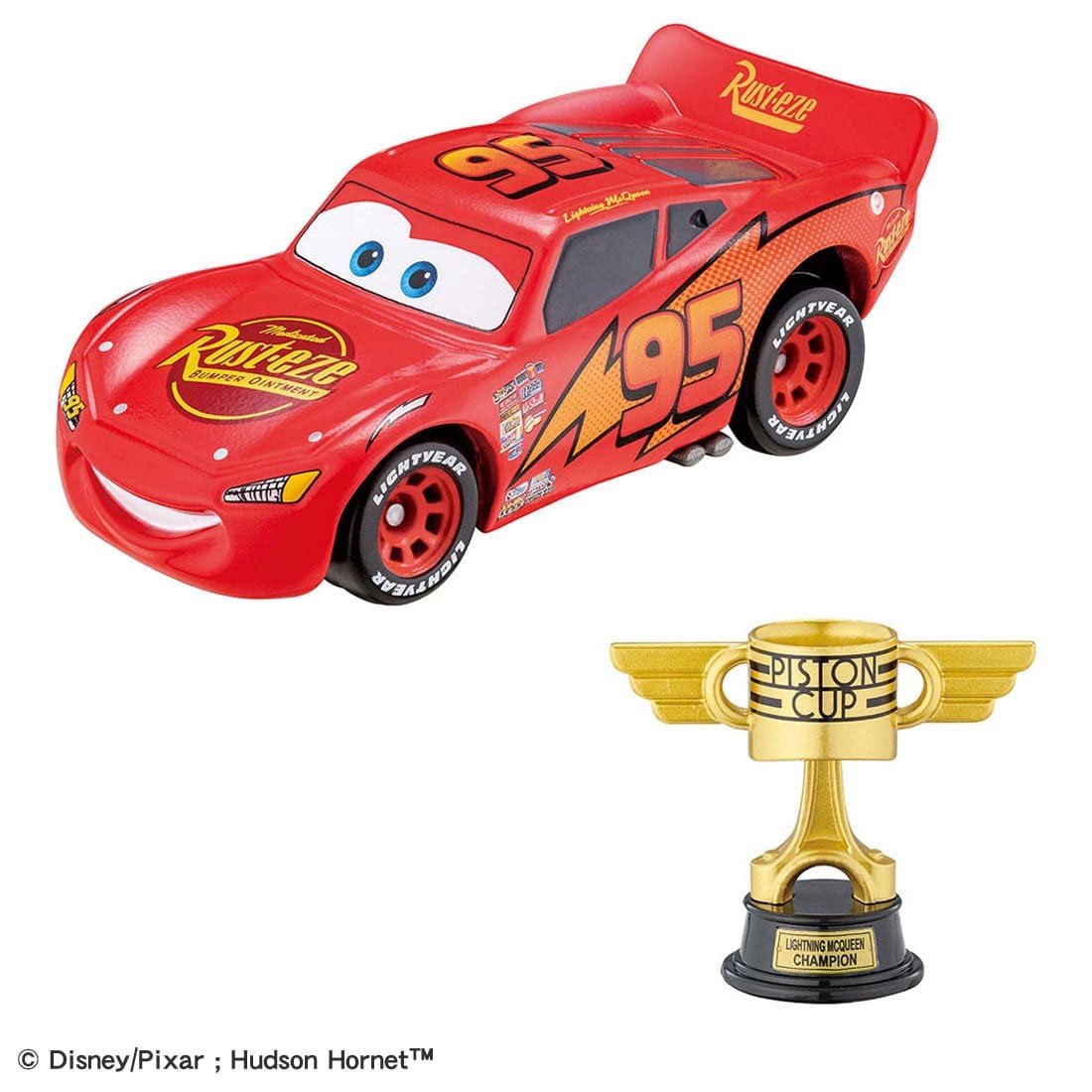 Tomy (TakaraTomy) 카스 토미카 라이트닝 맥퀸 w/피스톤 컵 (라이트닝 맥퀸 데이 2026 스페셜 에디션) (토미카) 이미지 2