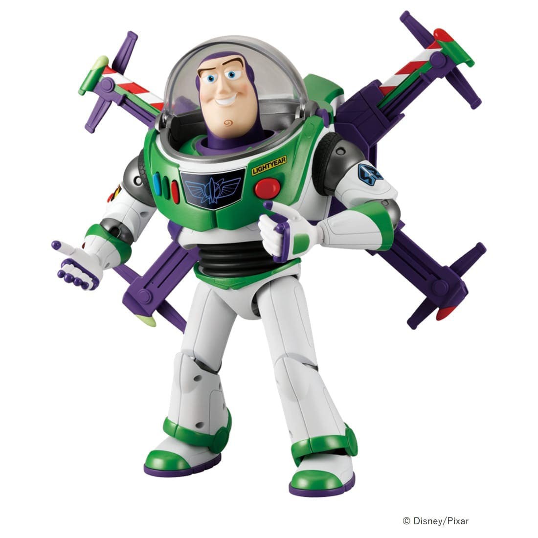 Tomy (TakaraTomy) Toy Story 5 Realistic Size Talking Figure High-tech version of Buzz Lightyear (Character Toy) image 2