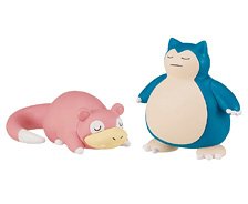 Tomy (TakaraTomy) Pokemon Slowpoke / Snorlax Set (Character Toy)