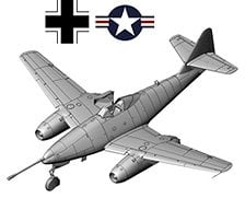 Revell (Germany) Messerschmitt Me262A-1a/U4 (Plastic model)