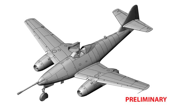 Revell (Germany) Messerschmitt Me262A-1a/U4 (Plastic model) image 2