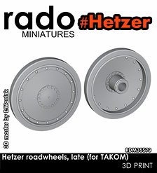 Rado Miniatures 헤처 전륜, 케이트 (타콤용) (프라모델)