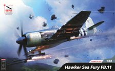 DBMK Hawker Sea Fury FB.11 (Plastic model)