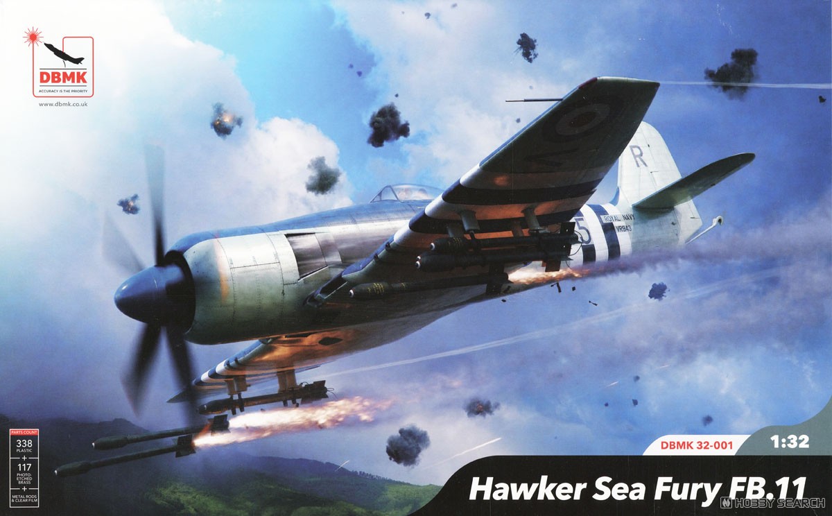 DBMK Hawker Sea Fury FB.11 (プラモデル) รูปภาพ 3