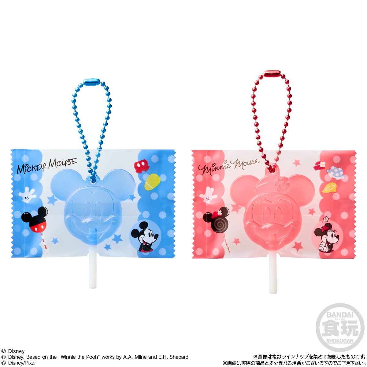 Bandai Disney Characters Candy Charms Gummy (Set of 12) (Shokugan) gambar 3