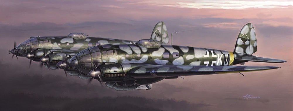 Hasegawa Heinkel He111Z-2 `Long-range bombers` (Plastic model) image 3
