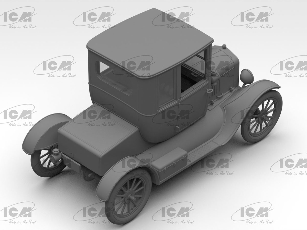 ICM Ford Doctors Coupe 1918 Model T (塑膠模型) 圖片 5