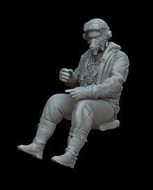 White Stork Miniatures RAF ハリケーン パイロット Part II (プラモデル) 画像 1