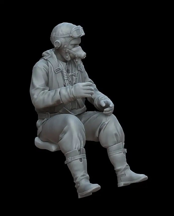 White Stork Miniatures RAF ハリケーン パイロット Part II (プラモデル) 画像 4