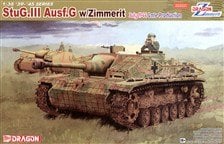 Dragon StuG.III Ausf.G July 1944 Late Production w/Zimmerit Coating/Magic Track/Aluminum Gun Barrel/3D Printed Muzzle Brake (Plastic model)