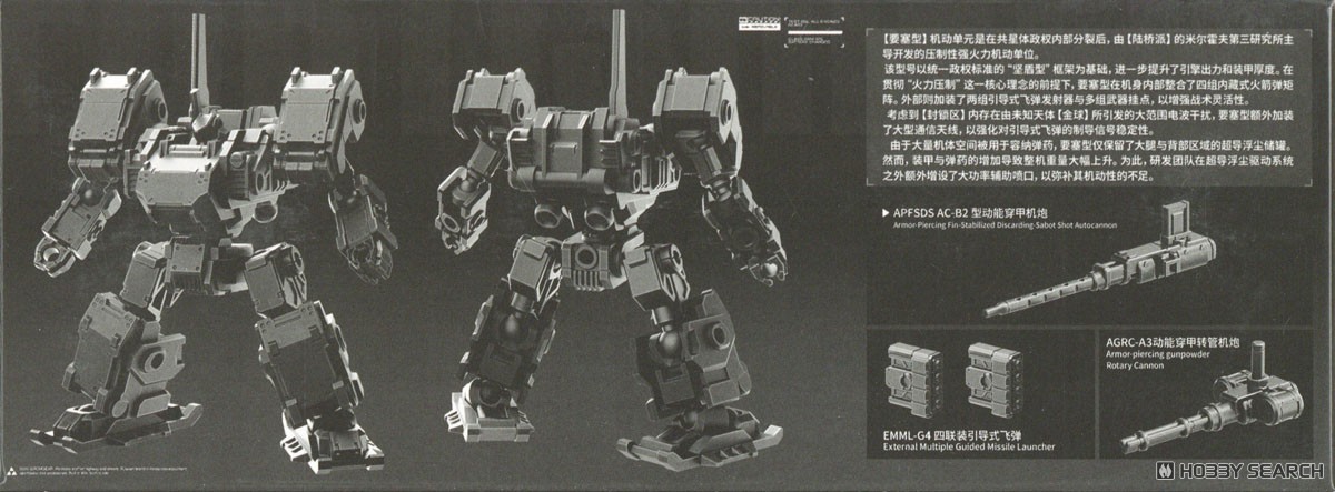 SHEIK MAINLAND 3 Minute Project Series MUFS-S5 FORTRESS 1/60 Scale Plastic Model Kit (Metallic Black) (Plastic Model) image 5