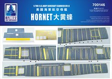Ship Yard Works Wooden Deck USS Hornet Blue Deck (for Trumpeter 05727) (Plastic model)