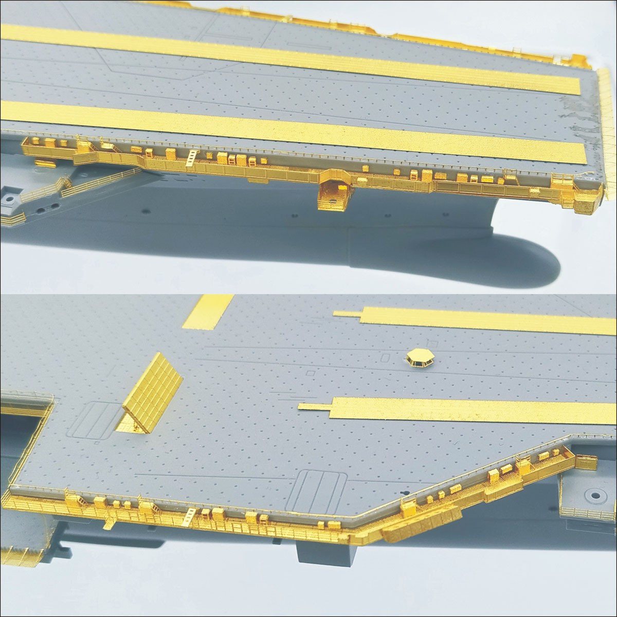Ship Yard Works Conversion set for USS Gerald R. Ford (for Magic Factory 6401) (Plastic model) รูปภาพ 3