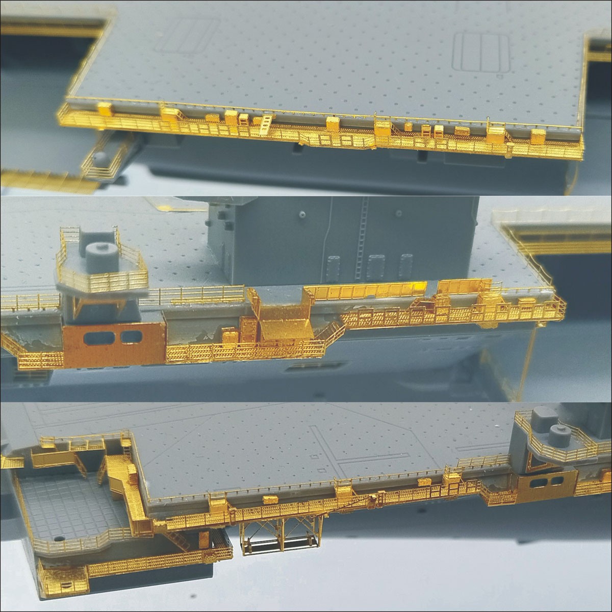 Ship Yard Works Conversion set for USS Gerald R. Ford (for Magic Factory 6401) (Plastic model) รูปภาพ 4