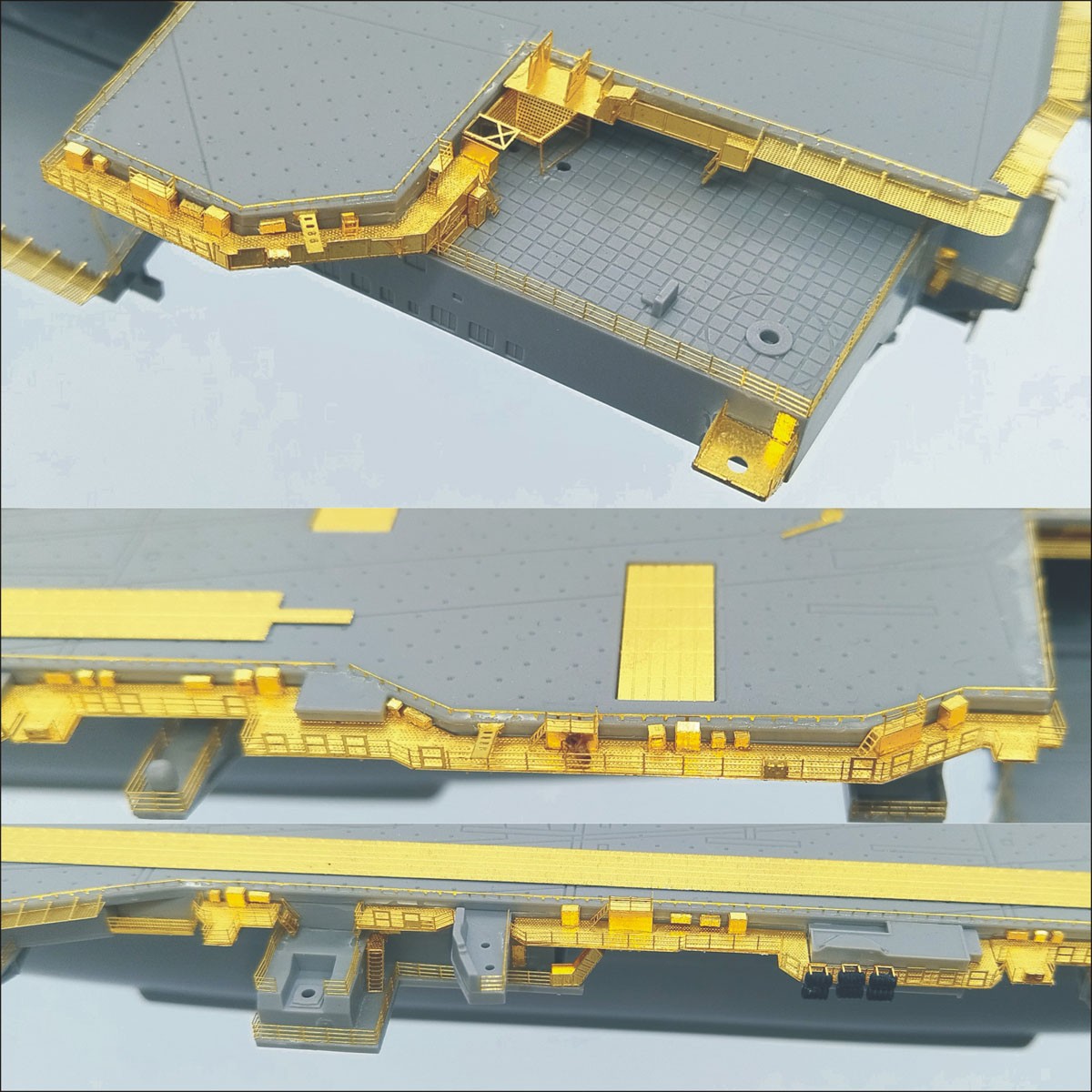 Ship Yard Works Conversion set for USS Gerald R. Ford (for Magic Factory 6401) (Plastic model) รูปภาพ 6