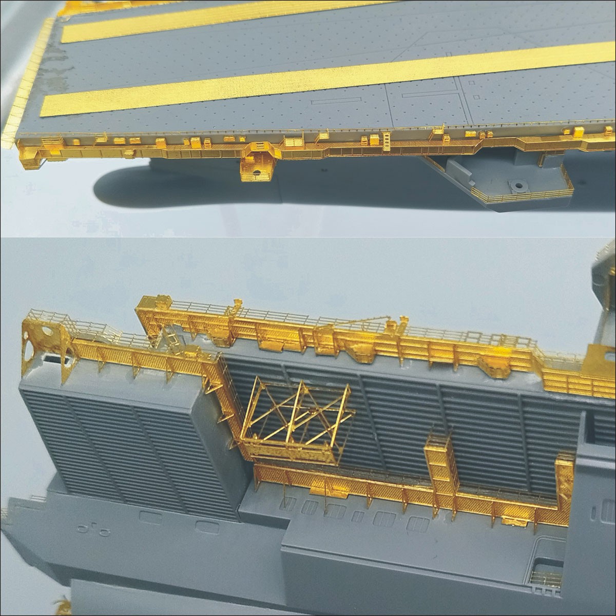 Ship Yard Works Conversion set for USS Gerald R. Ford (for Magic Factory 6401) (Plastic model) รูปภาพ 7