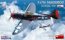Mini Art P-47M THUNDERBOLT. DORSAL FIN. BASIC KIT (Plastic model)