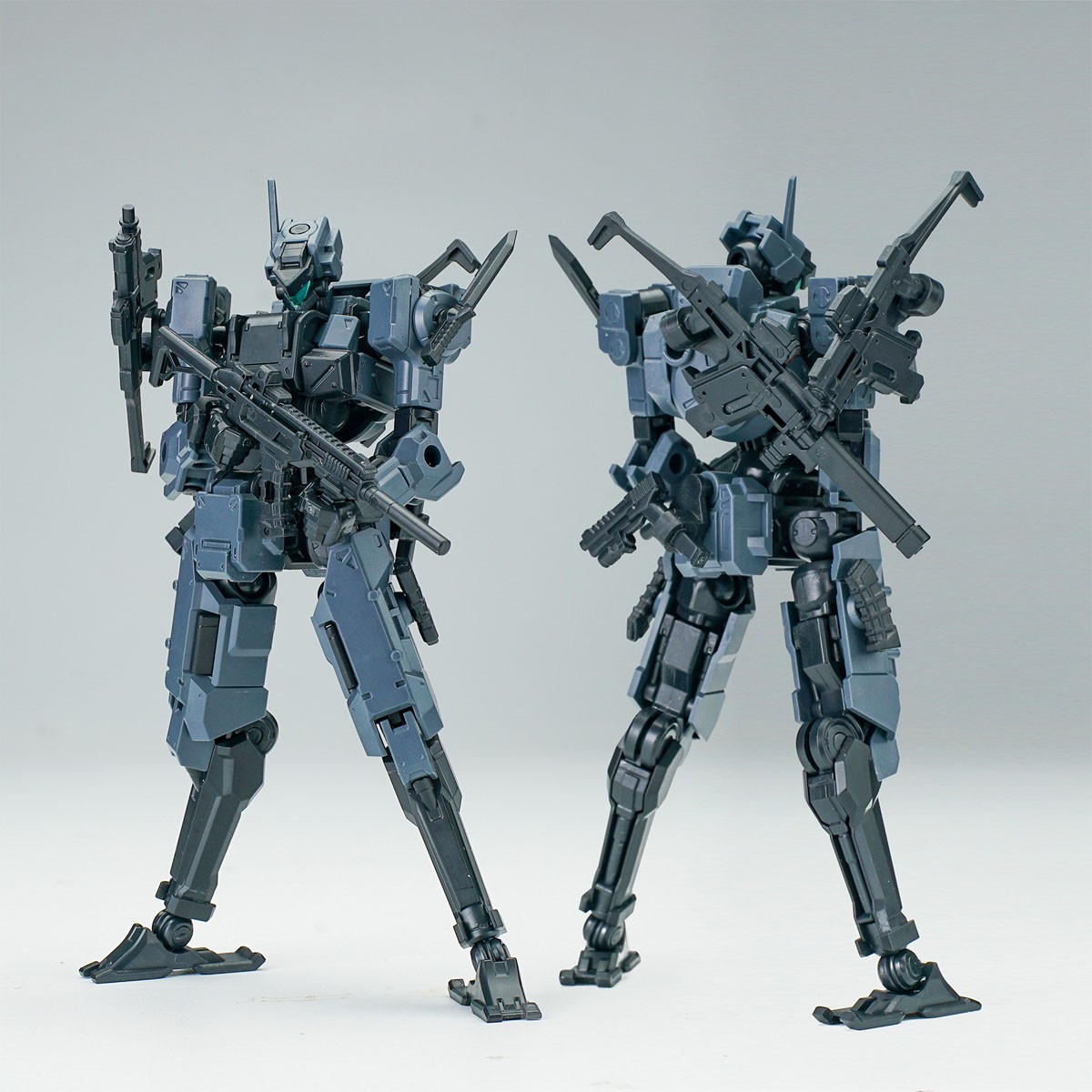 SHEIK MAINLAND 3 min project Series FENRIR 1/18 Scale Plastic Model Kit (Gray) (Plastic model) gambar 3