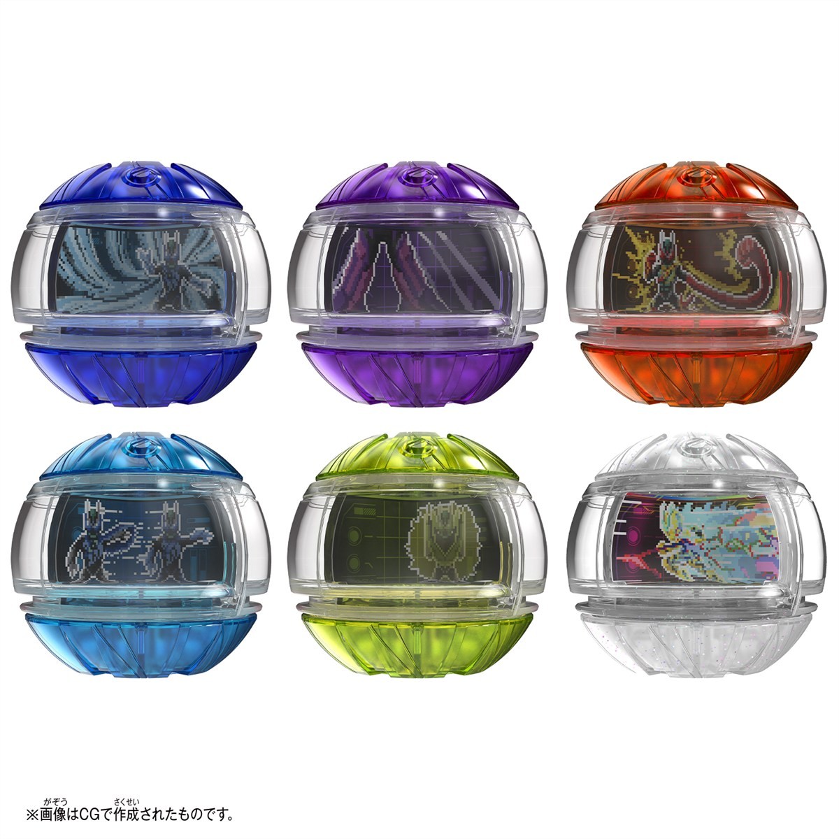 Bandai DX Legend Rider Capsem Random Box Zeztz ver. 02 (Set of 6) hình ảnh 2