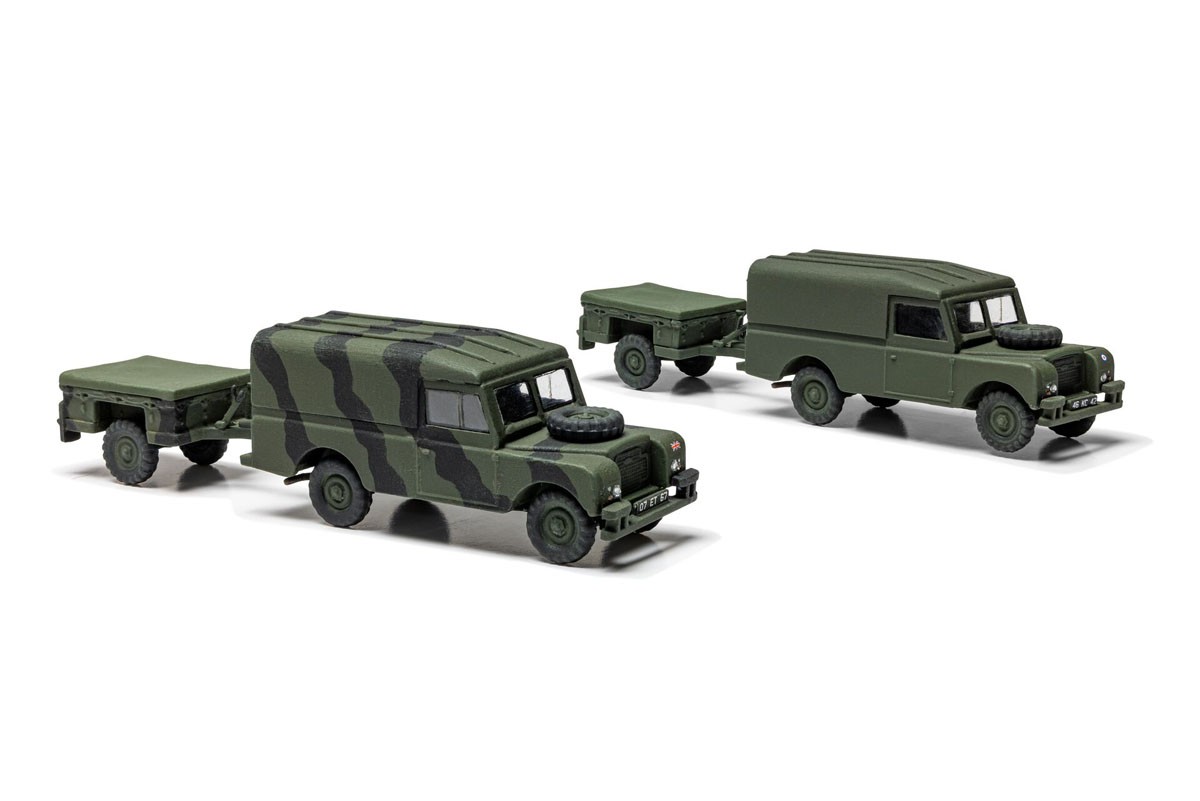 Airfix LWB 랜드로버 (하드탑) & 트레일러 (프라모델) 이미지 4