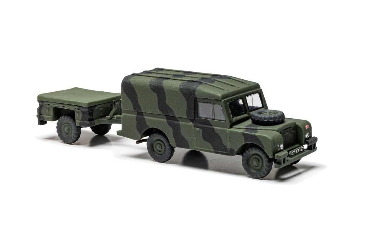 Airfix LWB 랜드로버 (하드탑) & 트레일러 (프라모델) 이미지 5