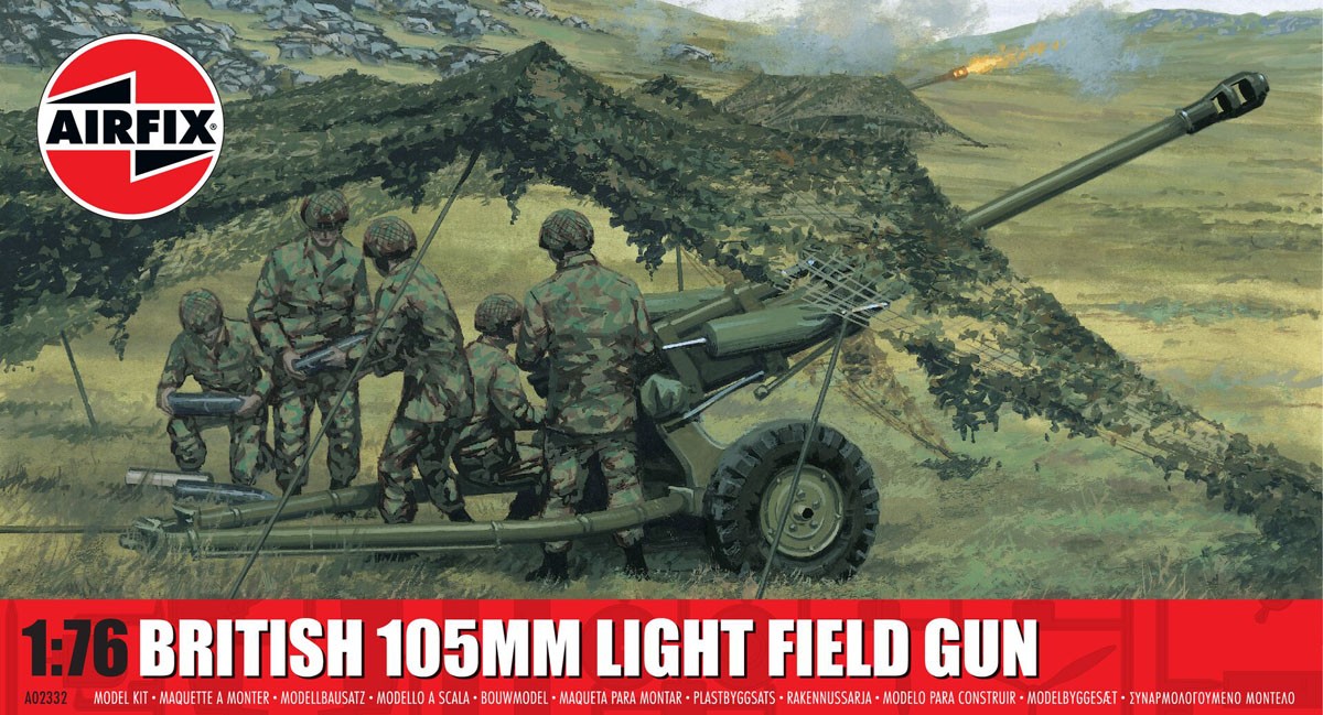 Airfix 영국 105mm 경야전포 (플라스틱 모델) 이미지 2