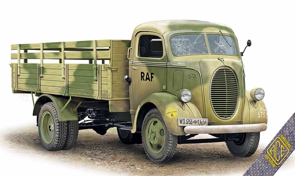 ACE Models COE (CabOverEngine) Schwerlastwagen m.1939 (Plastikmodell) Bild 2