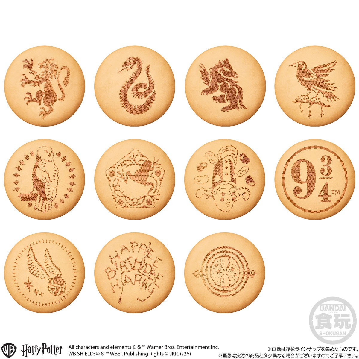 Bandai 해리 포터 자수 캔 배지 (12개 세트) 이미지 7