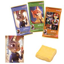 Bandai Zootopia Card Soft Cookie (Set of 20) imagen 1