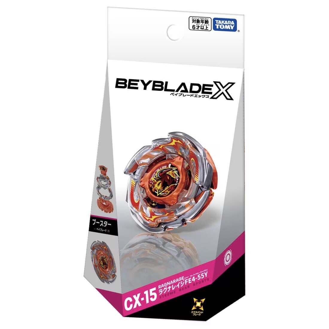 Tomy (TakaraTomy) BEYBLADE X CX-15 Booster Ragnarage FE4-55Y 圖片 4