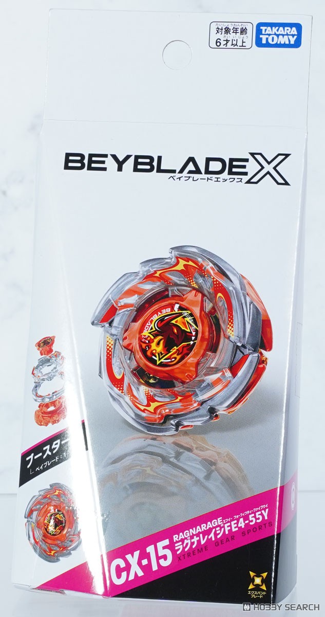 Tomy (TakaraTomy) BEYBLADE X CX-15 Booster Ragnarage FE4-55Y 圖片 5